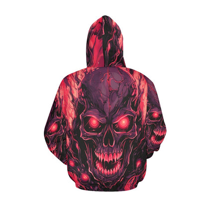 Evil Smiling Skulls Hoodie