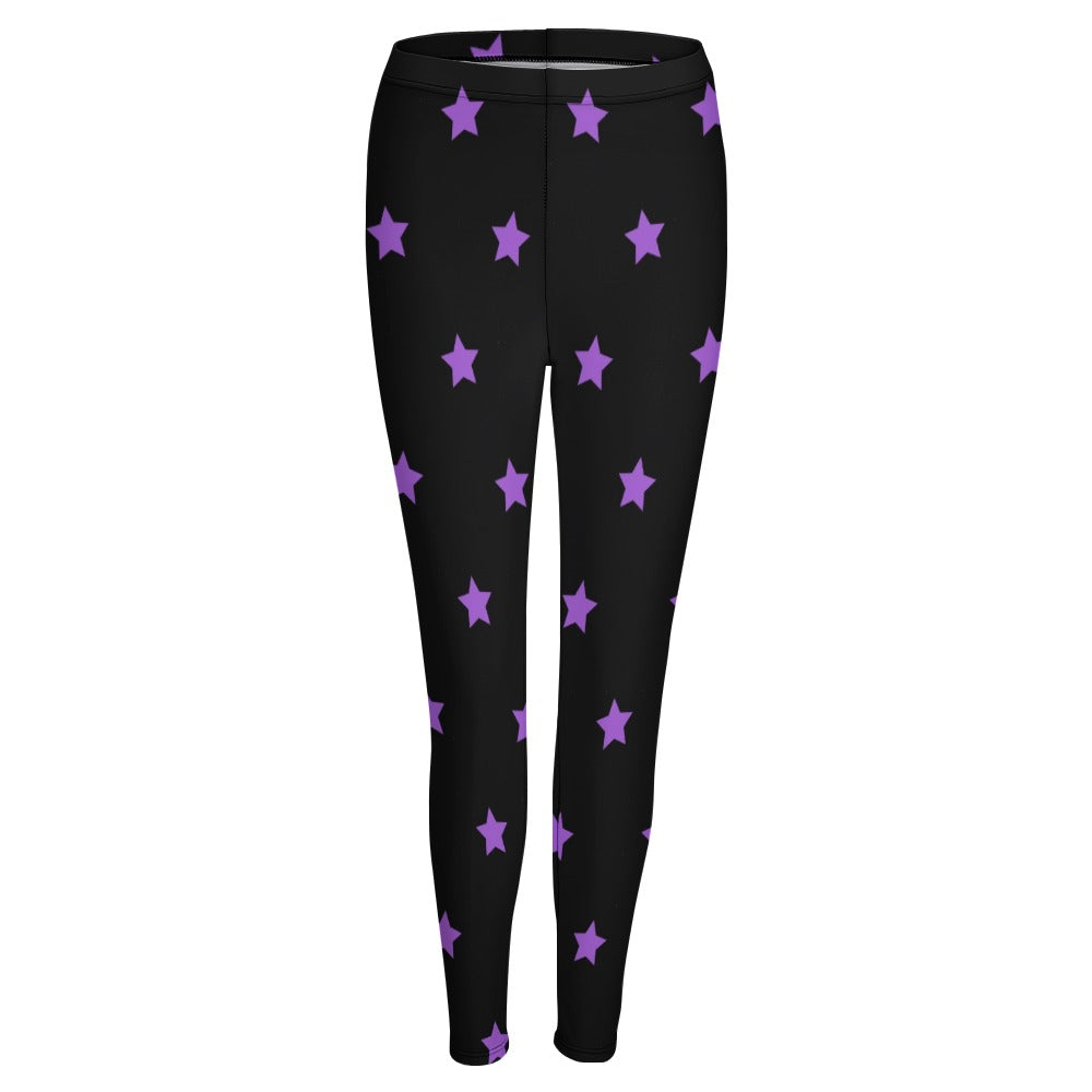 Purple Star Leggings