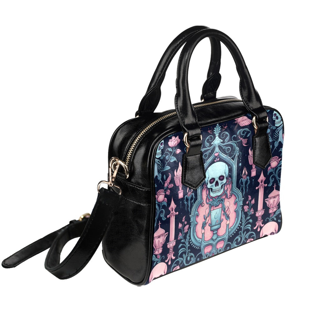 Goth Design Shoulder Handbag
