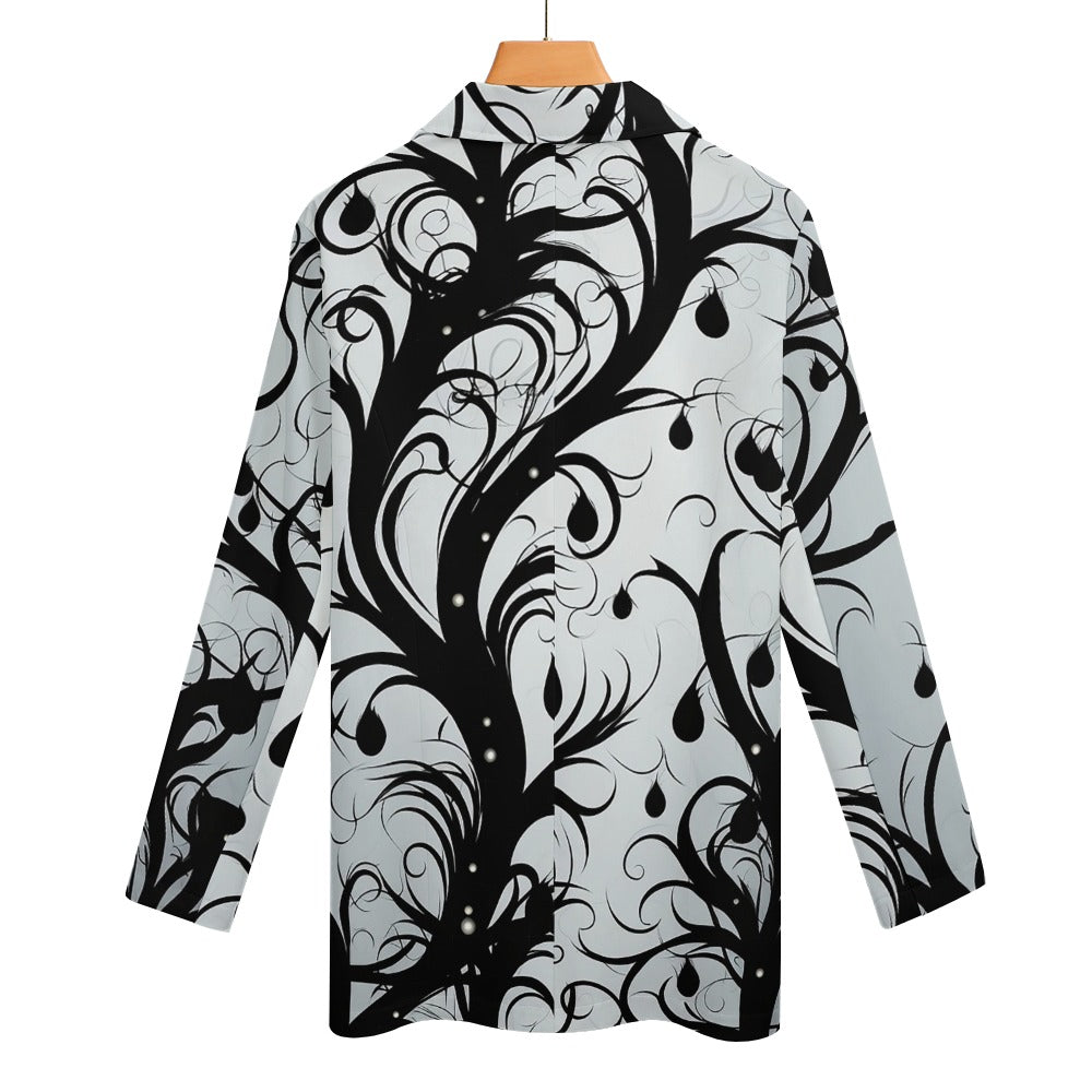 Vines Of Darkness Casual Suit Jacket