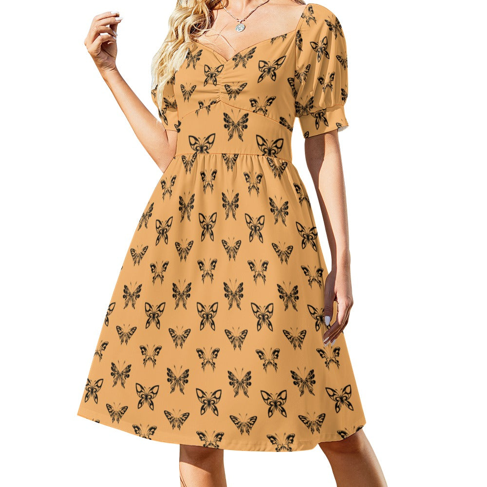 Ink Butterflies Sweetheart Dress