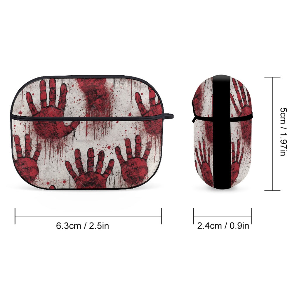 Bloody Hand Prints Apple AirPods Pro Headphone Cover