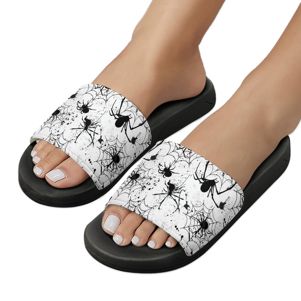 Long Legged Spiders And Webs PVC Sandals