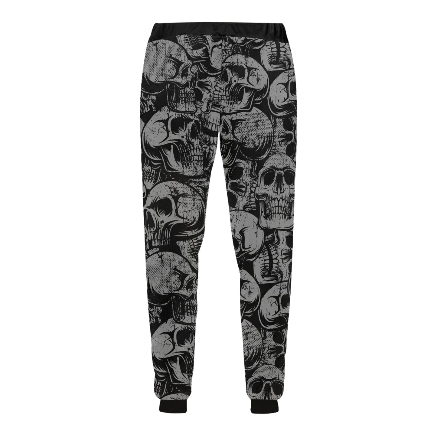 Silver Skull Casual Sweatpants