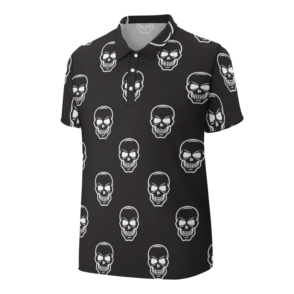 Smiling Skulls Polo Shirt