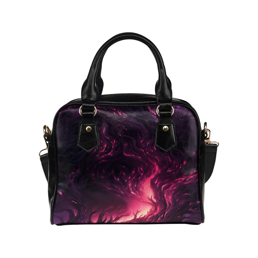 Midnight Pink Shoulder Handbag