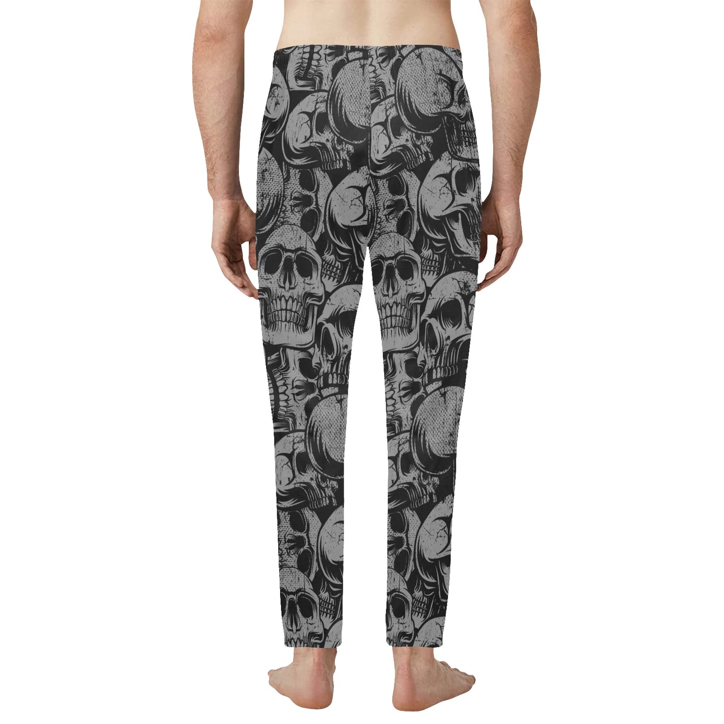 Silver Skulls Joggers