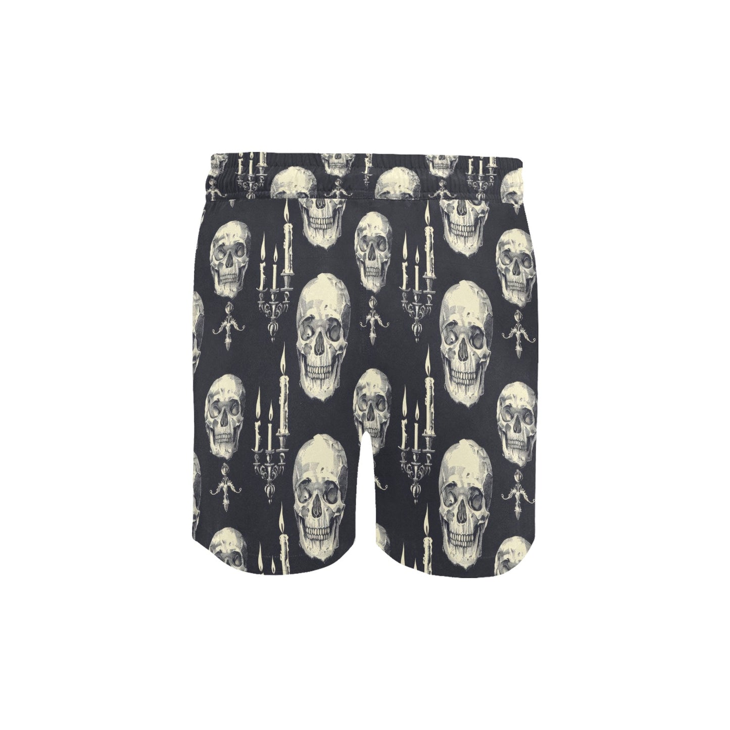 Skulls And Candles Men's Mid-Length Swim Shorts