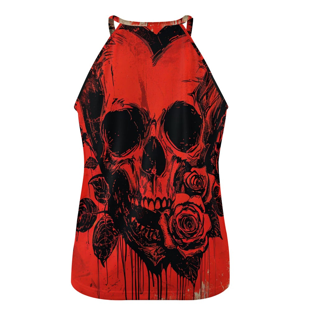 Death Skull Crew Neck Vest