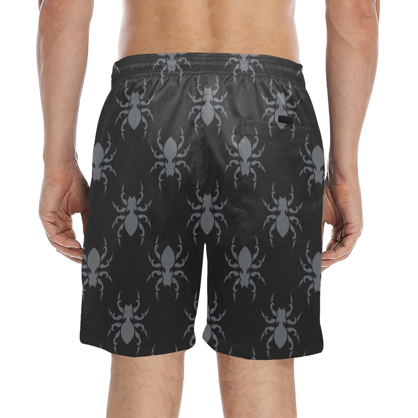 Gothic Spiders Beach Shorts