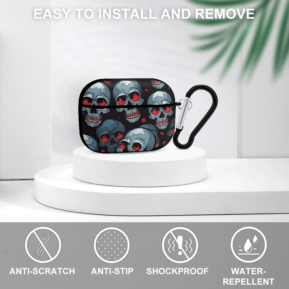 Red Eyed Skulls Apple AirPods Pro Headphone Cover