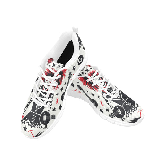 Punk Rock Girl Breathable Sneakers