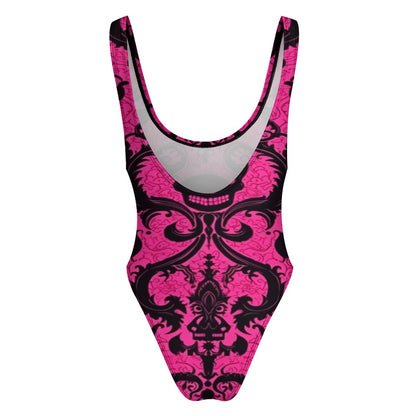 Gothic Skull One-piece Jumpsuit