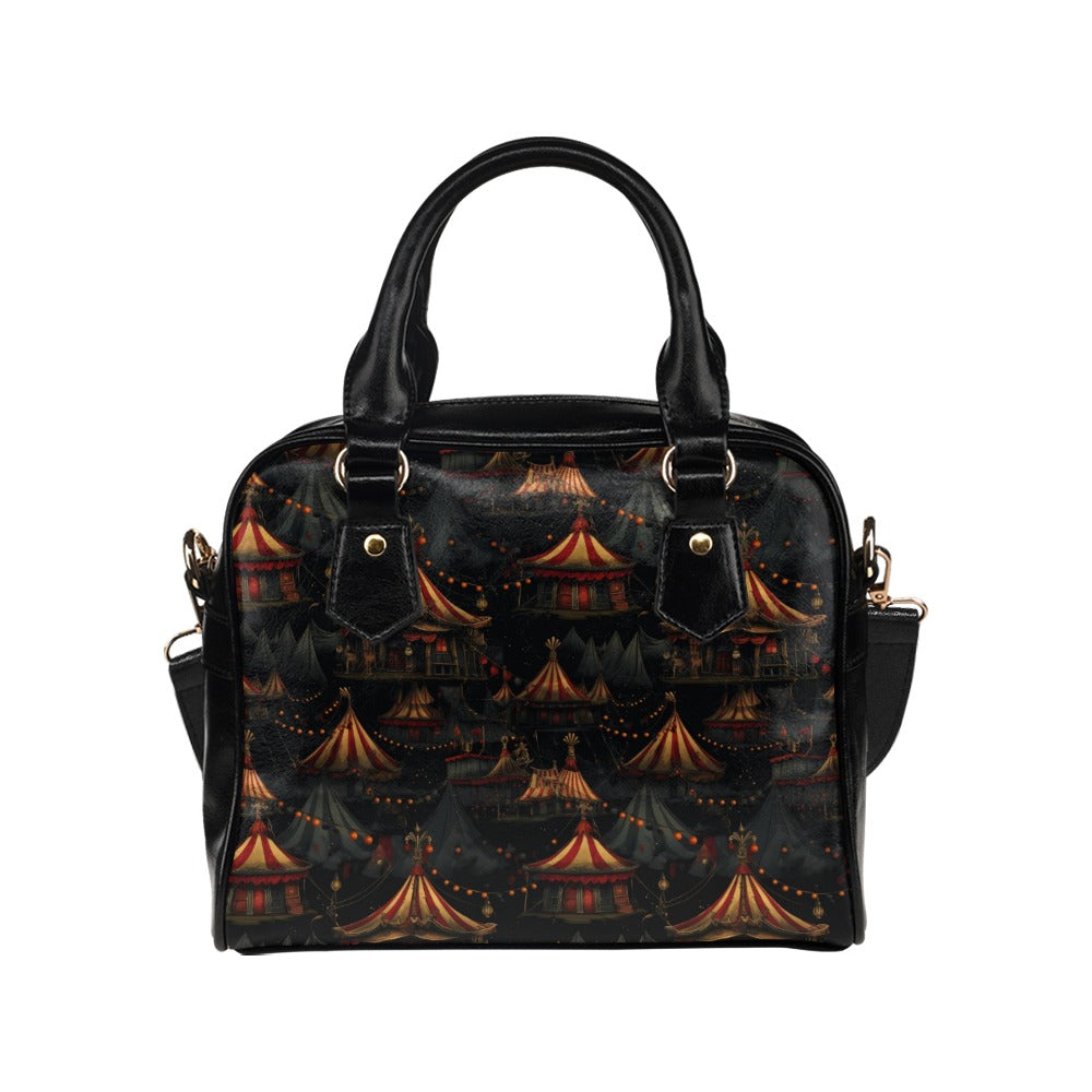 Sinister Circus Shoulder Handbag