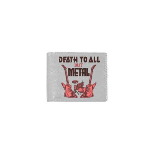 Death To All But Metal Mini Bifold Wallet