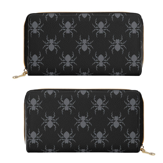 Gothic Spider Zipper Purse