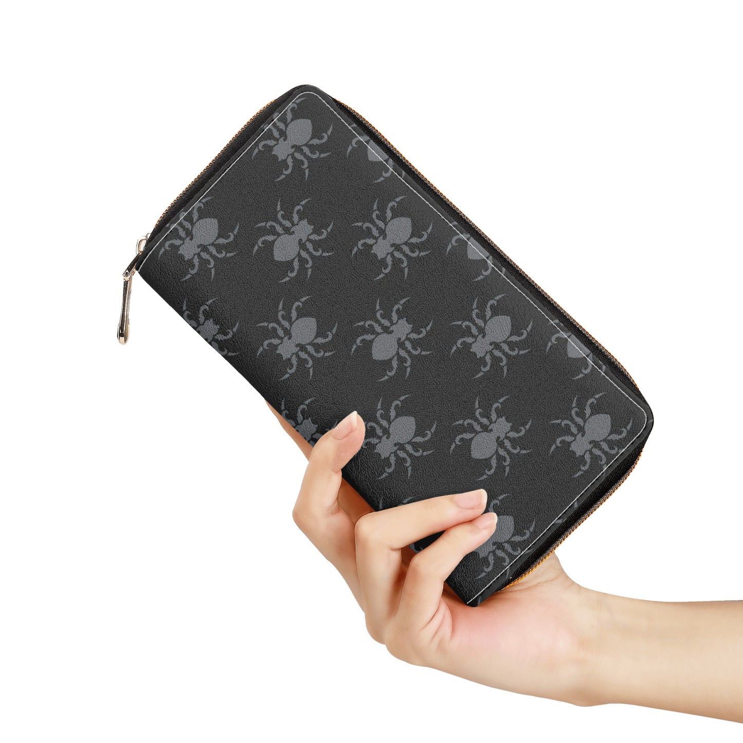 Gothic Spider Zipper Wallet