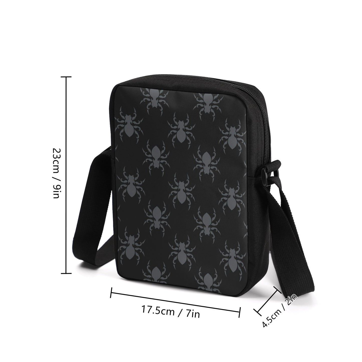 Gothic Spiders Cross-Body Bag