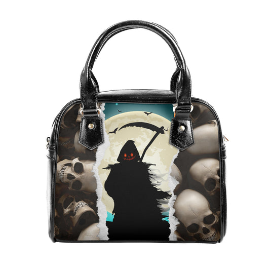 The Reaper Comes Shoulder Handbag