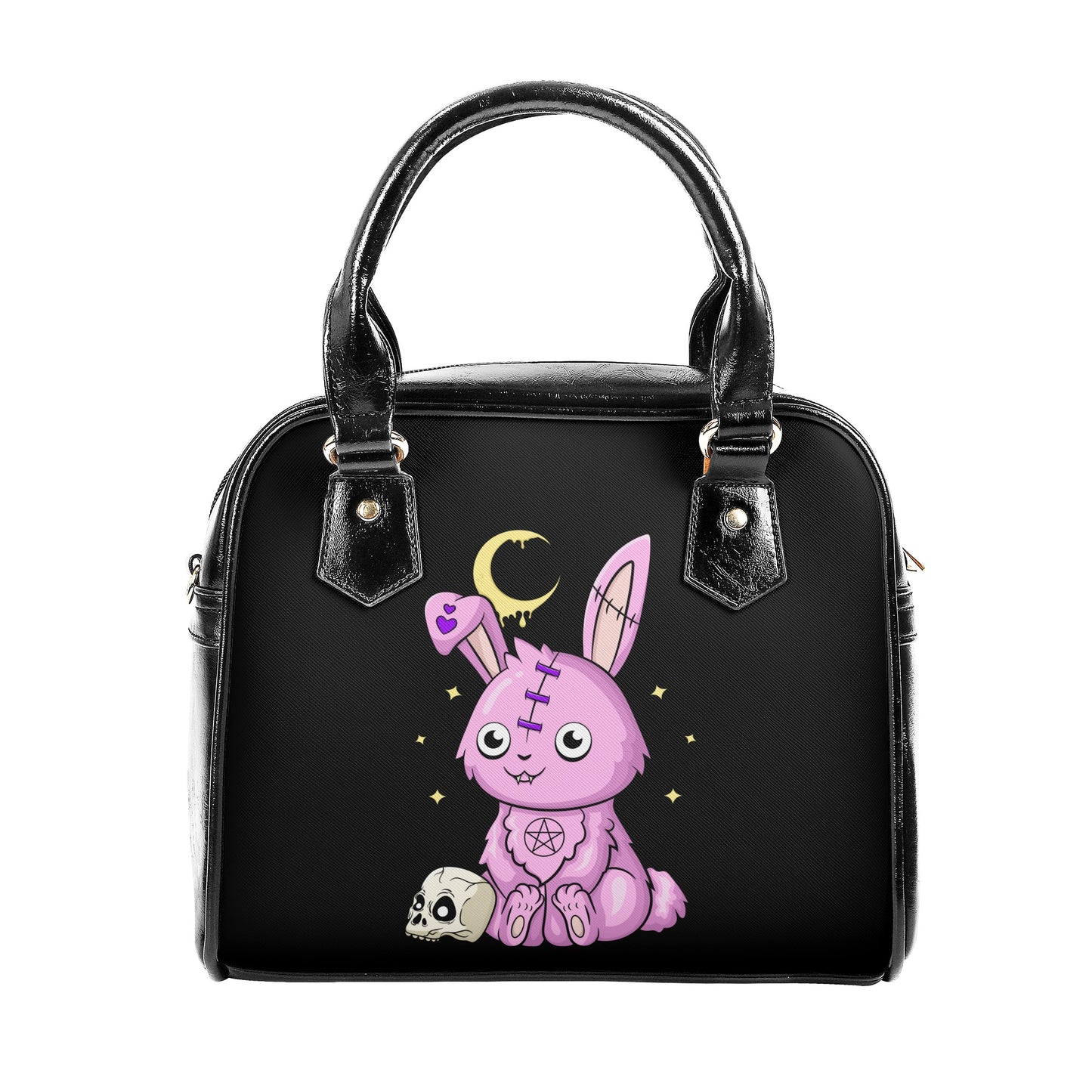 Cute Gothic Bunny Shoulder Handbag