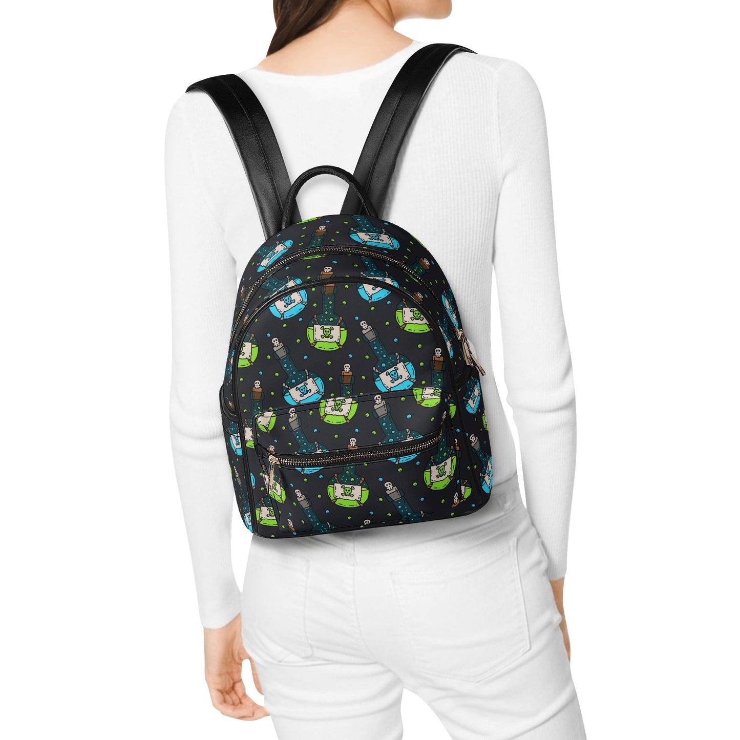 Poison Bottle Casual Backpack