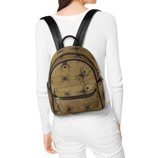 Spider Pattern Casual Backpack