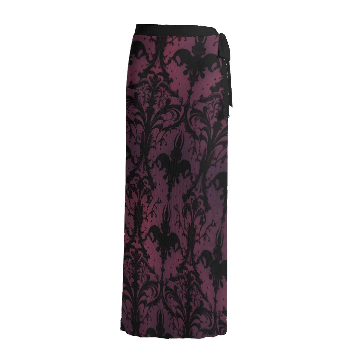 Gothic Purple Women's Sheer Skirt 