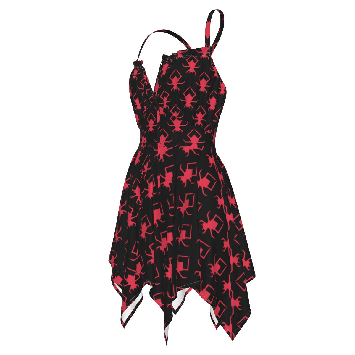 Pink Spiders Women's Slip Dress