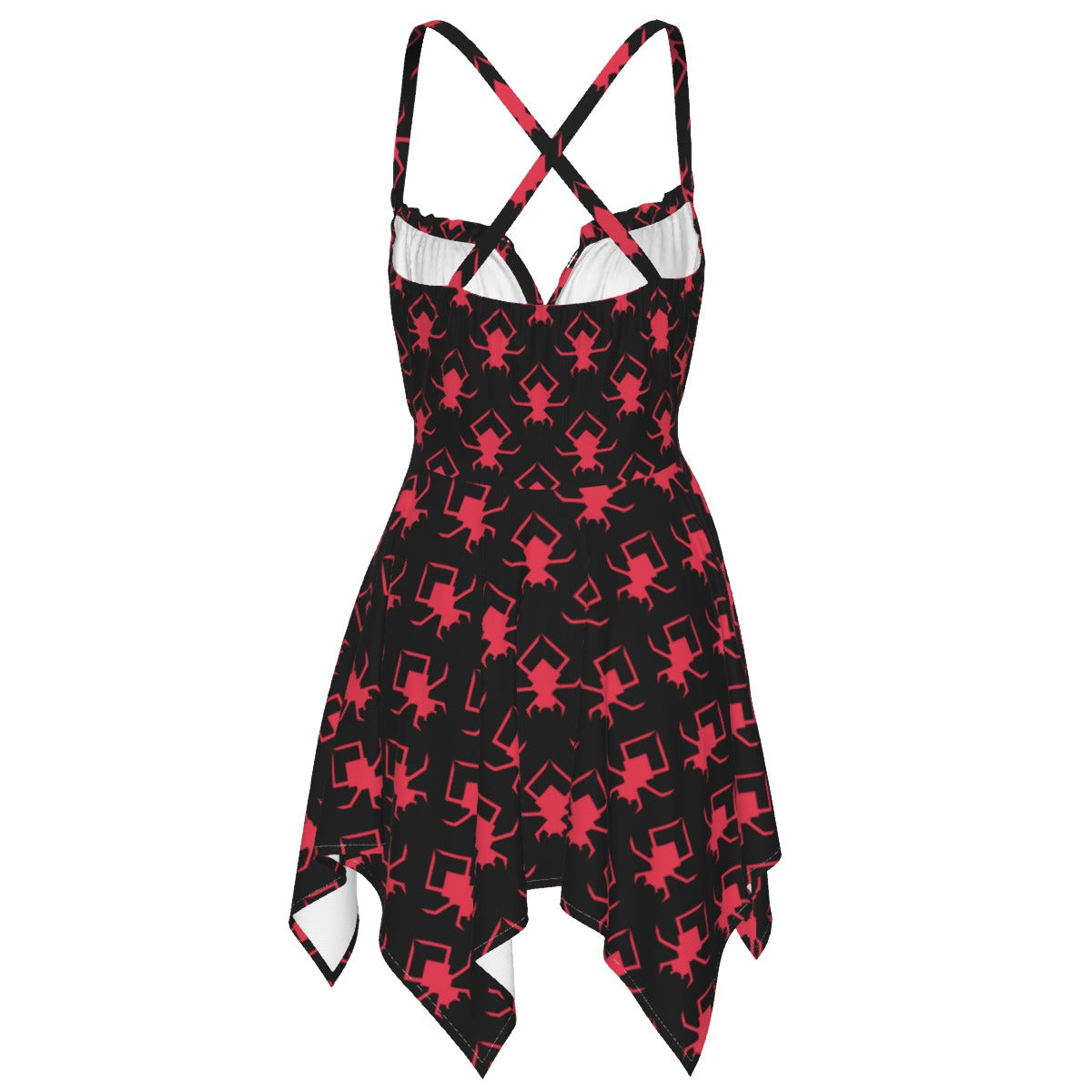 Pink Spiders Women's Slip Dress