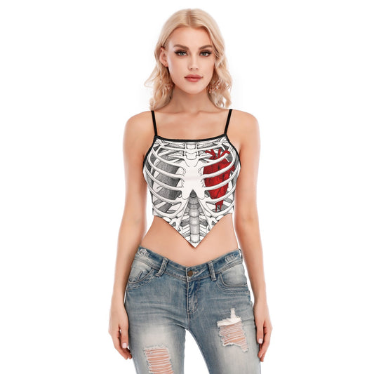 Skeleton Cami Tube Top