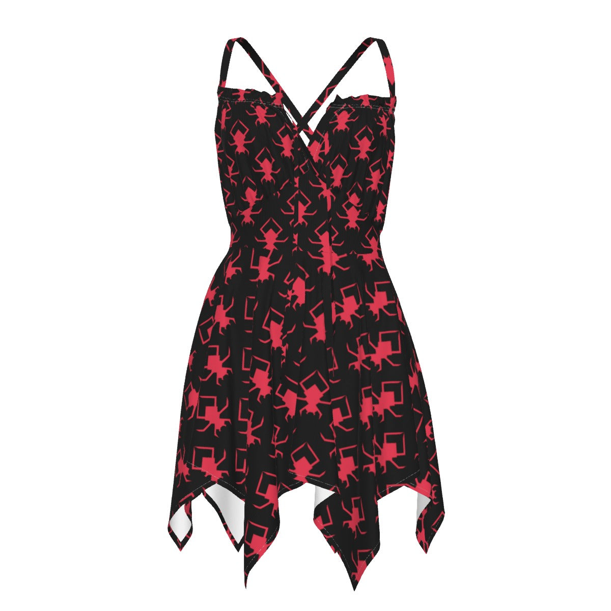 Pink Spiders Women's Slip Dress