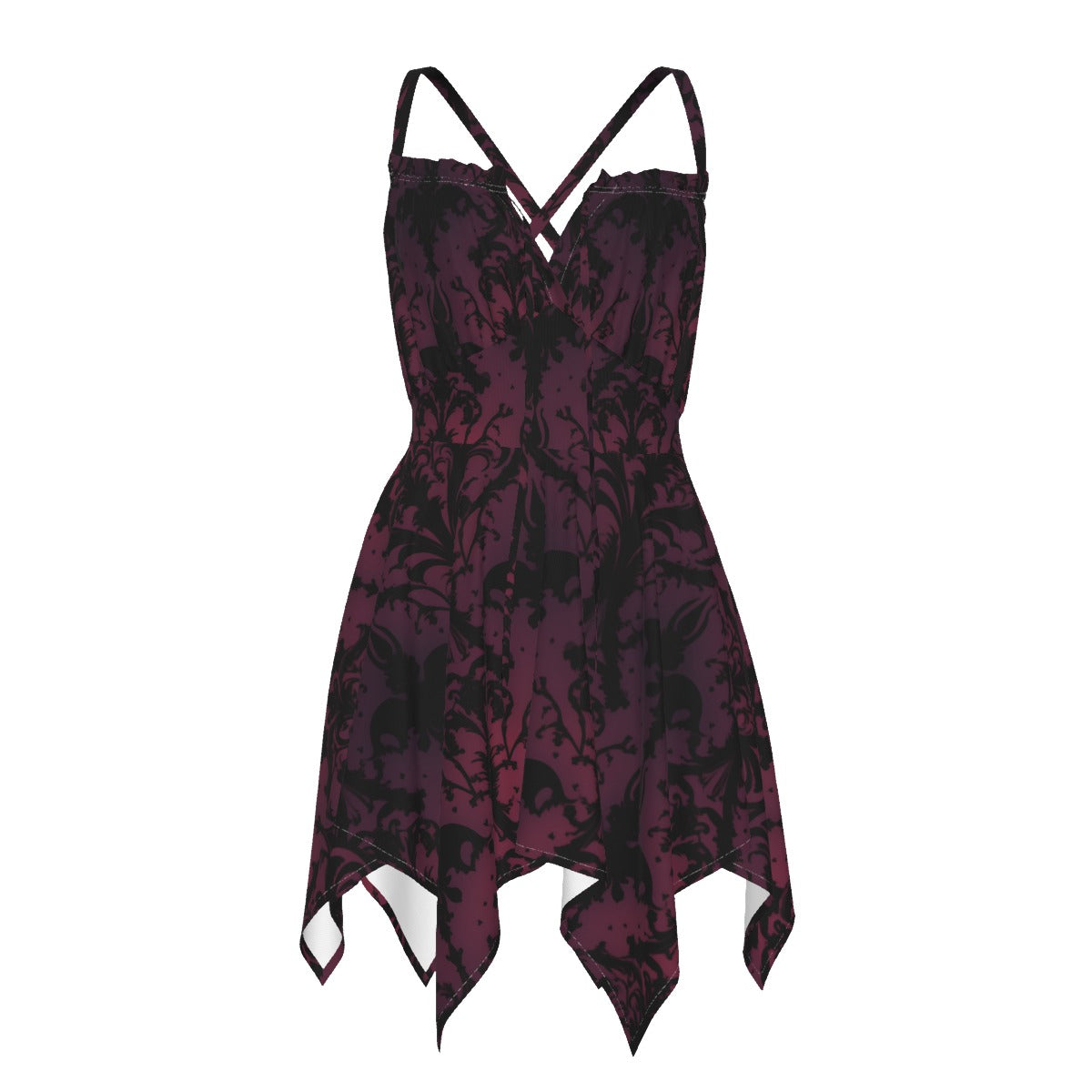 Gothic Purple Women's Slip Dress