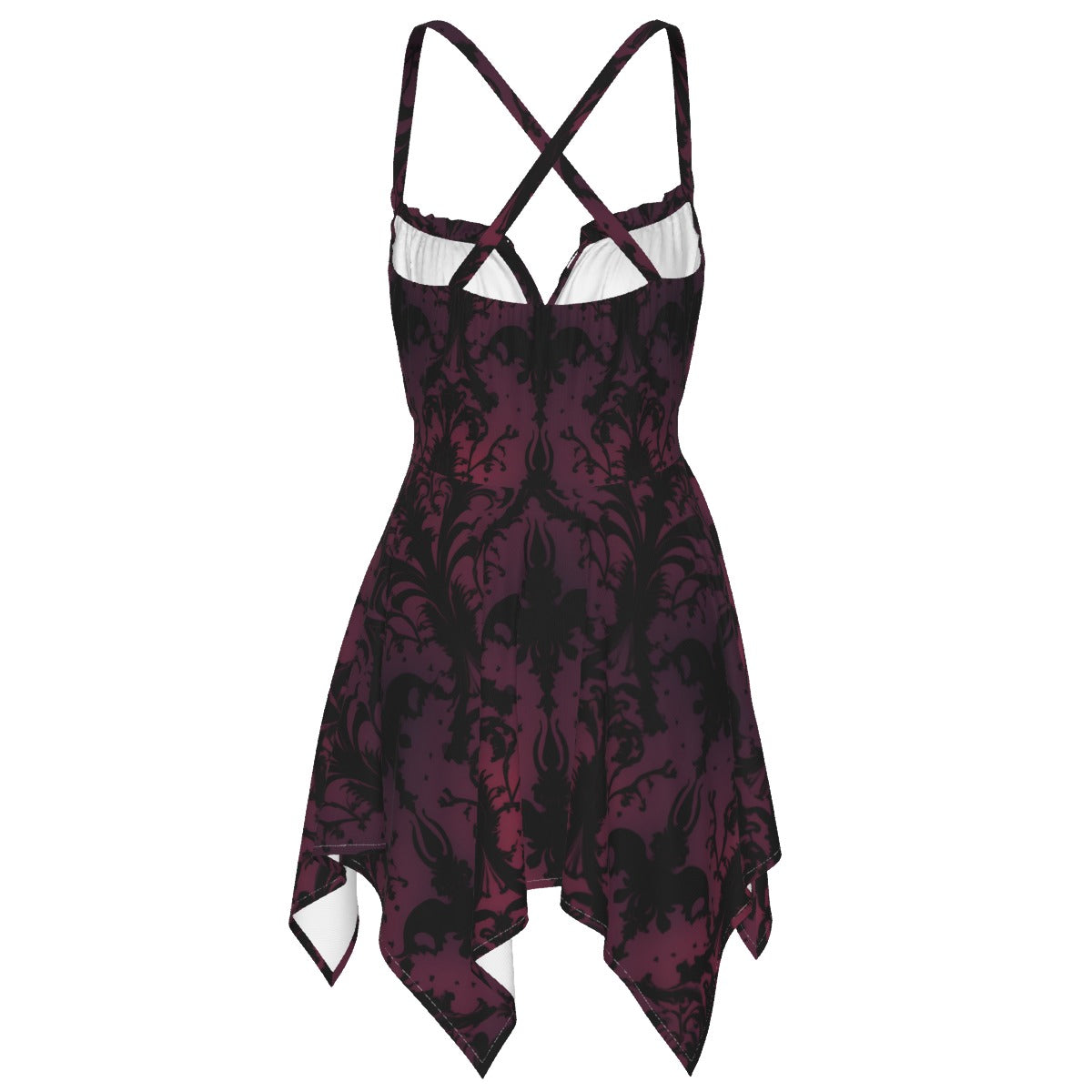 Gothic Purple Women's Slip Dress