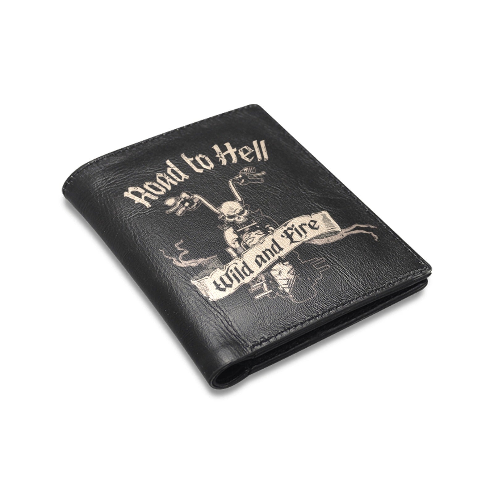 Road To Hell Leather Wallet