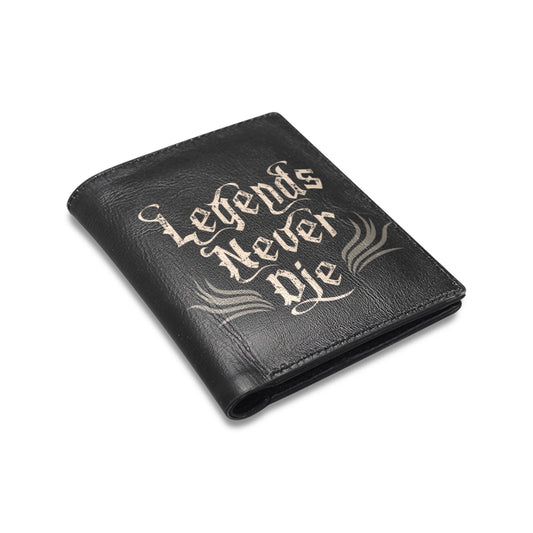 Legends Never Die Leather Wallet