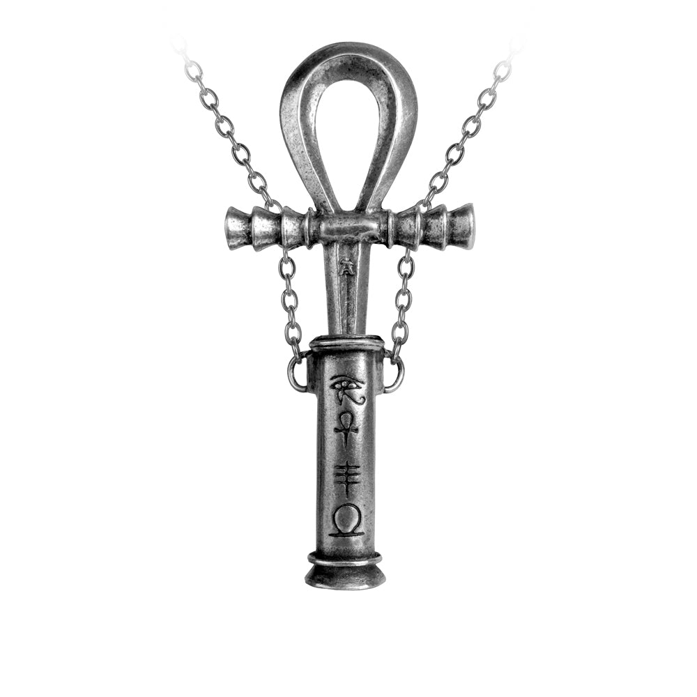Ankh Of The Dead Necklace open
