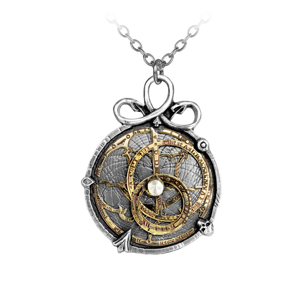 Astrolabe Disk Pendant