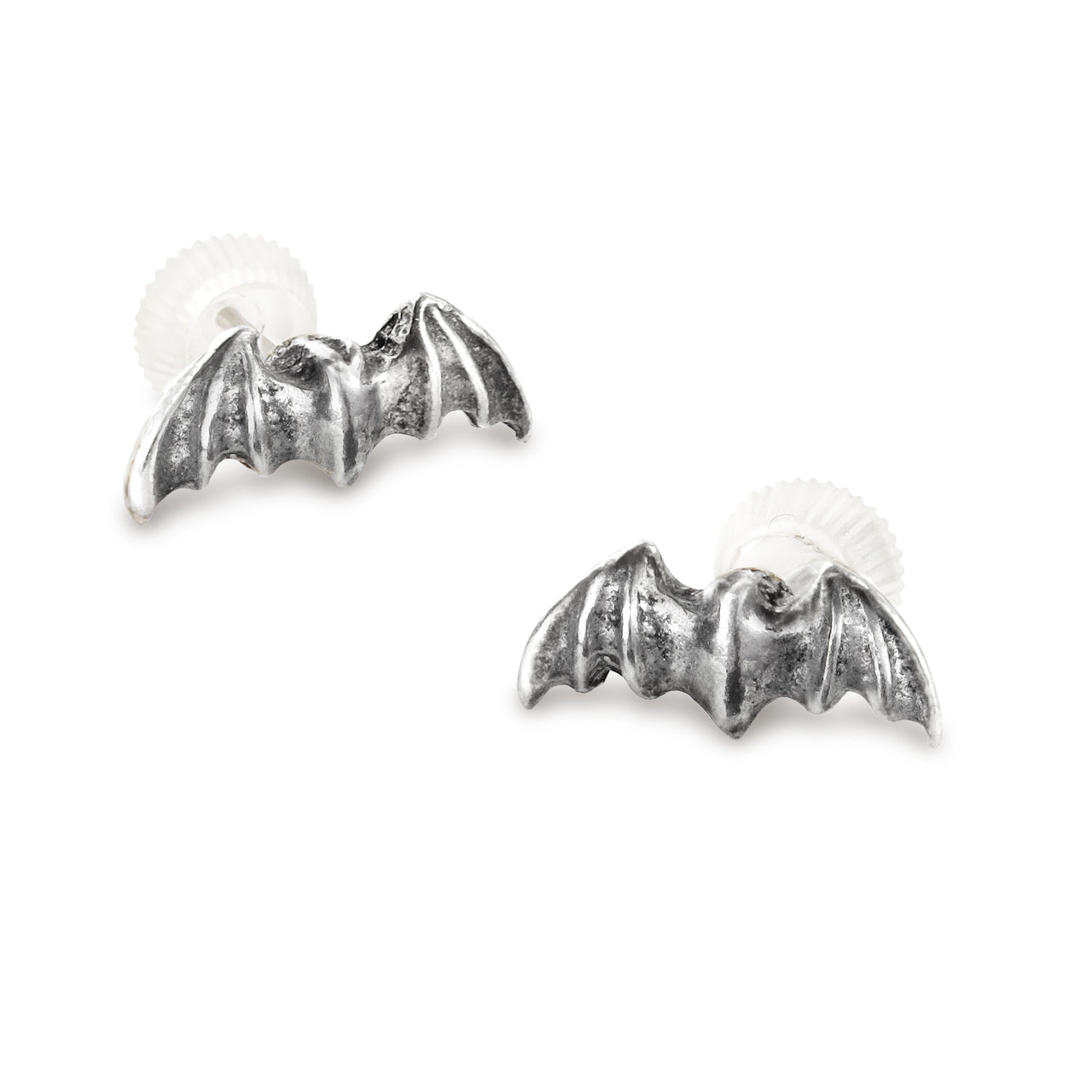 Bat Ear Studs sideview with backs