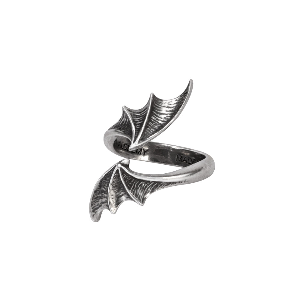 Bat Wing Ring left side