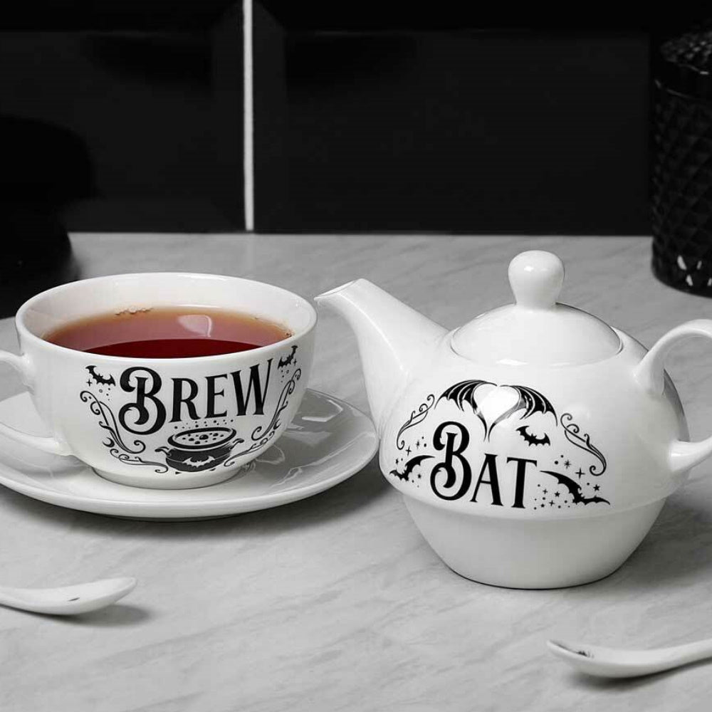 Bat Brew Tea Set with tea
