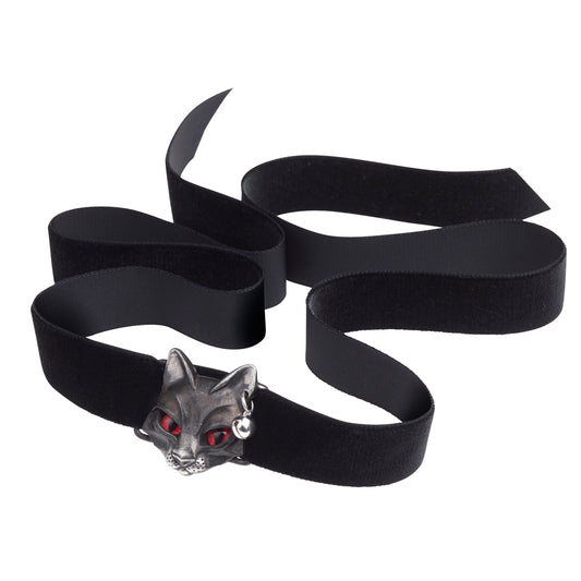 Black Cat Choker Full View