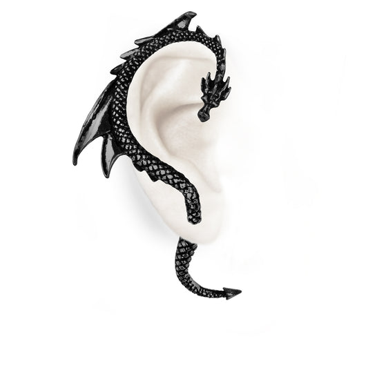 Black Dragon Ear Wrap