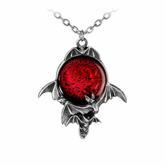 Blood Moon Pendant close up