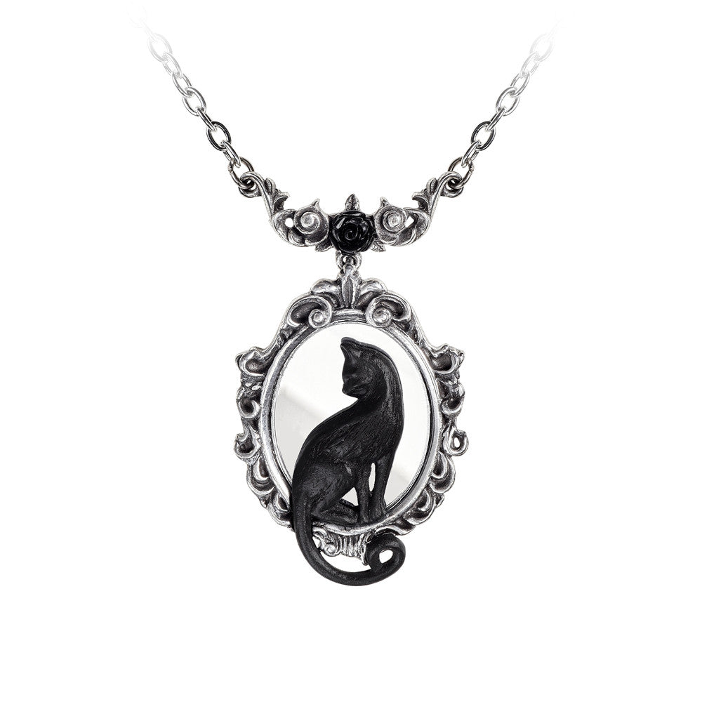 Cat In The Mirror Necklace