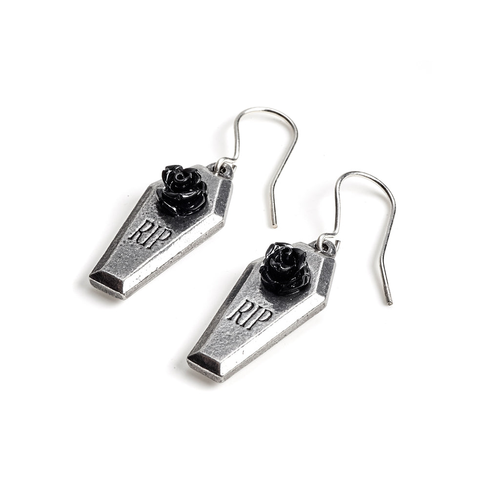 Coffin Earring sideview