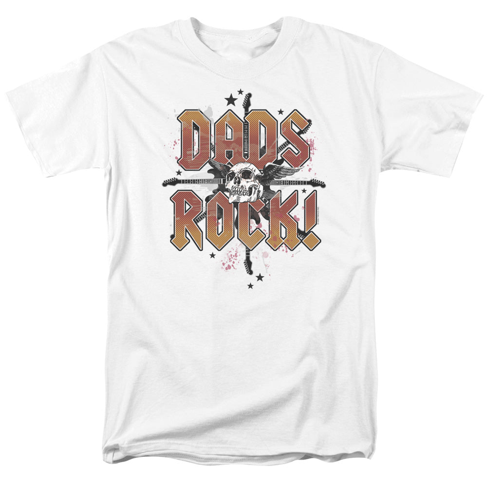 Dads Rock Skull T-Shirt