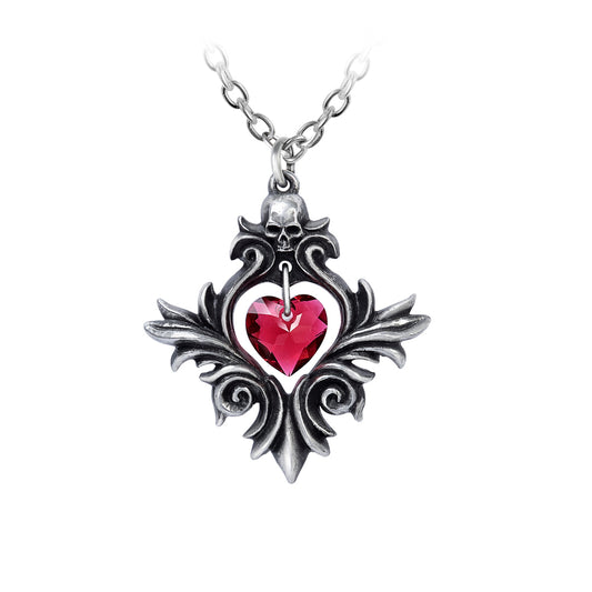 Dark Heart Pendant close up