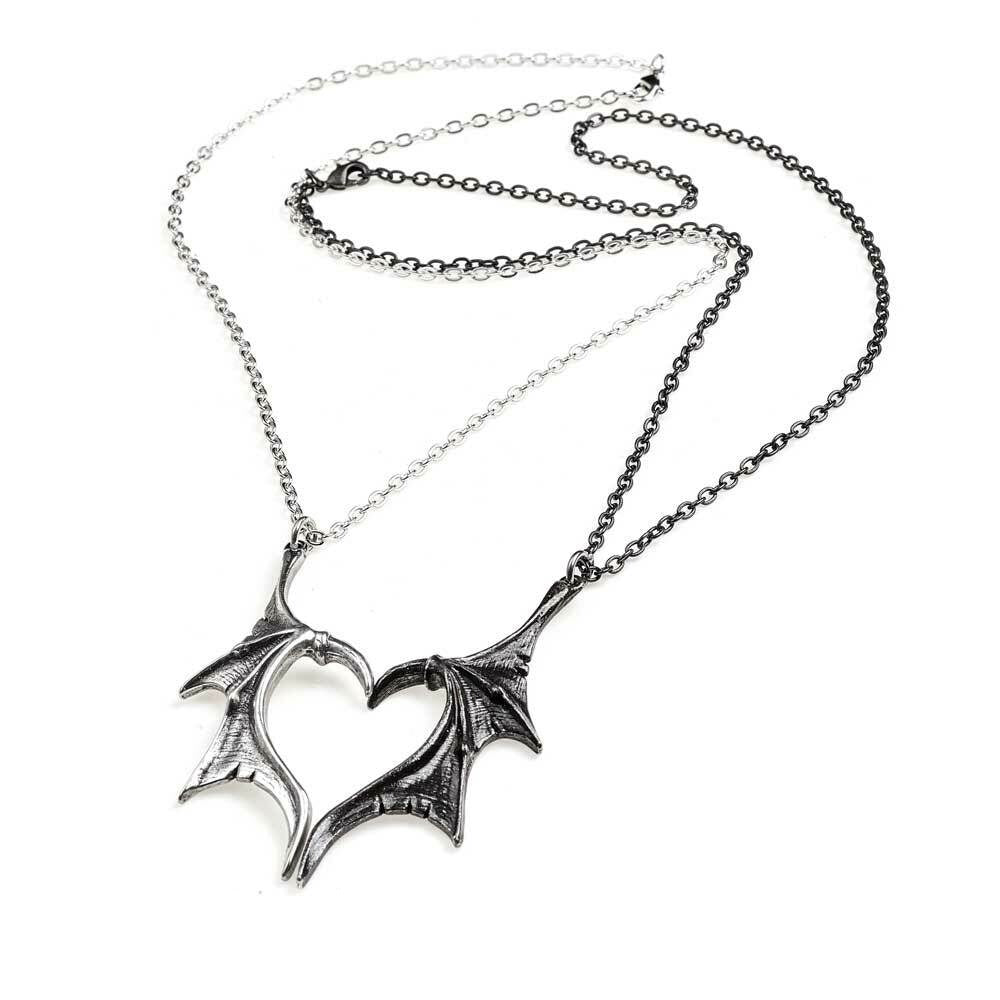 Dragon Wing Necklace Set with chain