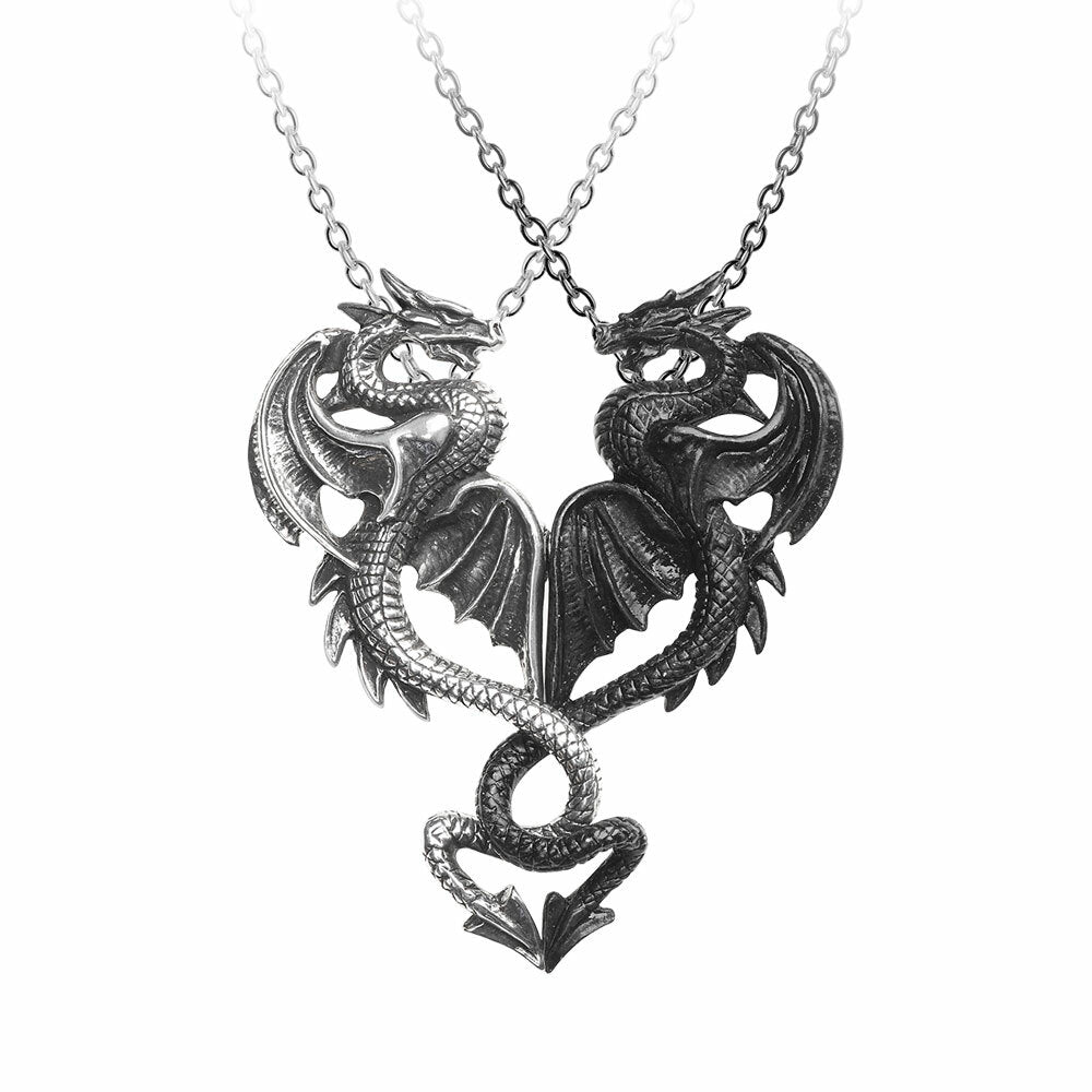 Embrace Eternity Dragon Necklace Set