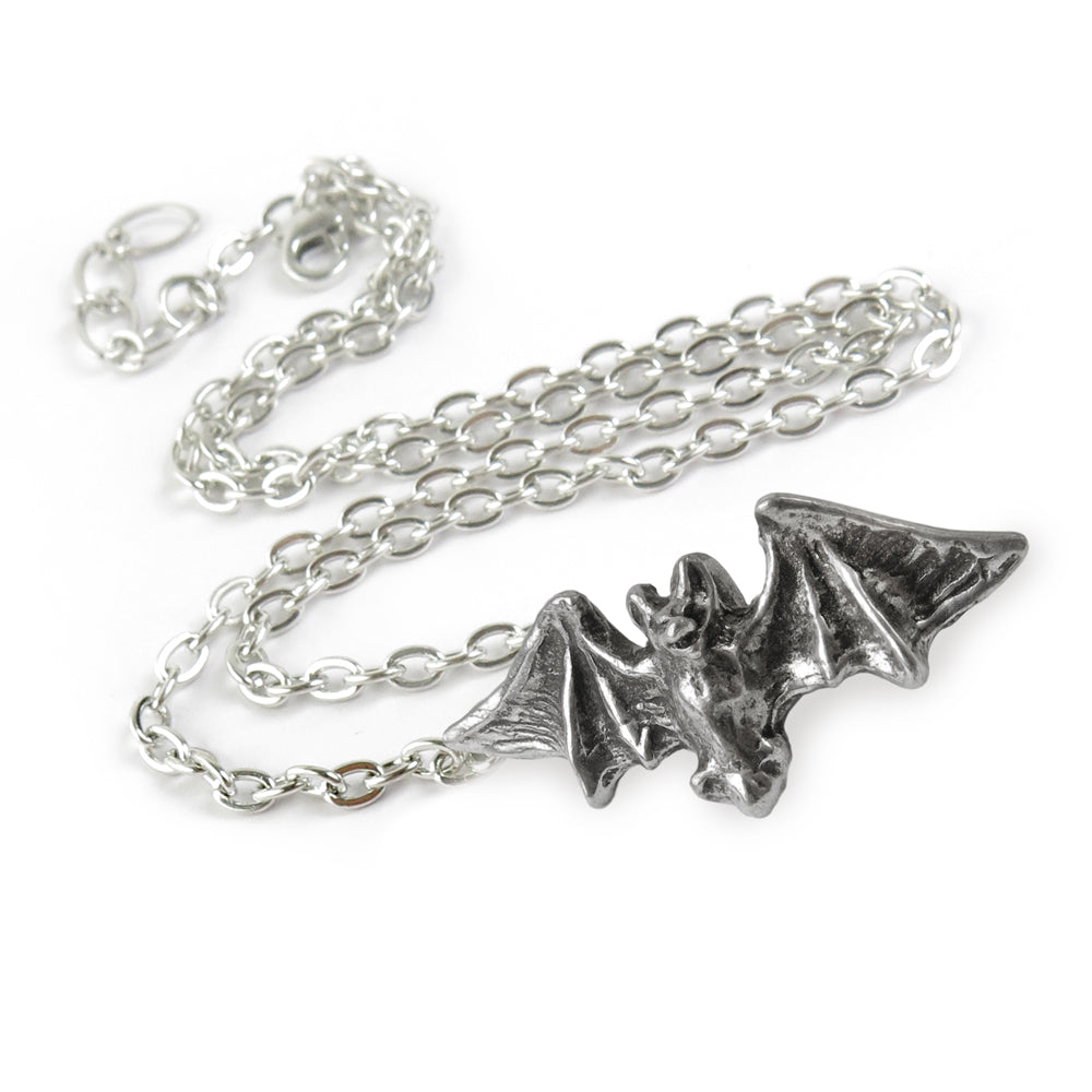 Flying Bat Pendant with chain